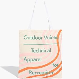 RARE Madewell x Outdoor Voices® Reusable Canvas Tote